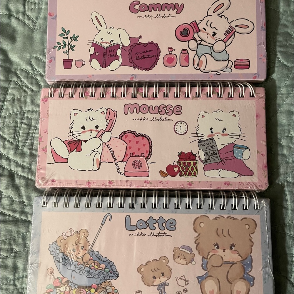 NWOT Sanrio character Spiral Notebooks